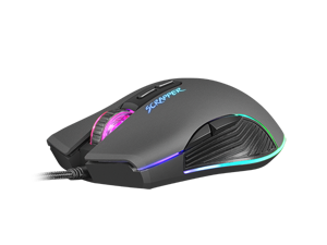 "NATEC Fury" žaidimų pelė "Scrapper" 6400DPI optinė su programine įranga ir RGB apšvietimu