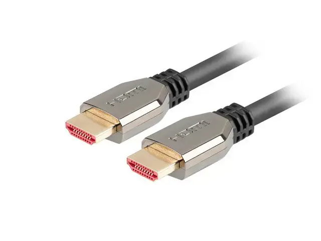 LANBERG HDMI M/M v2.1 kabelis 1m 8K 60Hz juodas