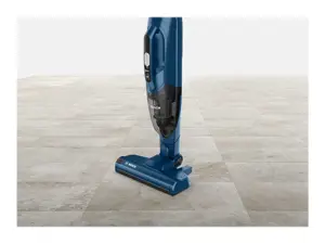 "Bosch Serie 2" BBHF216, be maišelio, mėlynas, sausas, cikloninis, plikos grindys, kilimas, kietos grindys, įkrovimas