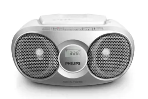 "Philips" AZ215S/12, FM, CD-DA, CD-R, CD-RW, 3 W, sidabrinis, rotacinis, kintamosios srovės/akumuli…