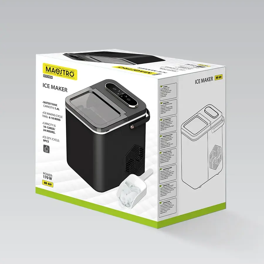 Ice maker MAESTRO MR-820 Black