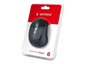 GEMBIRD MUSWB-6B-01 Gembird 6 mygtukų "Bluetooth" optinė pelė MUSWB-6B-01, 1600 DPI, juoda