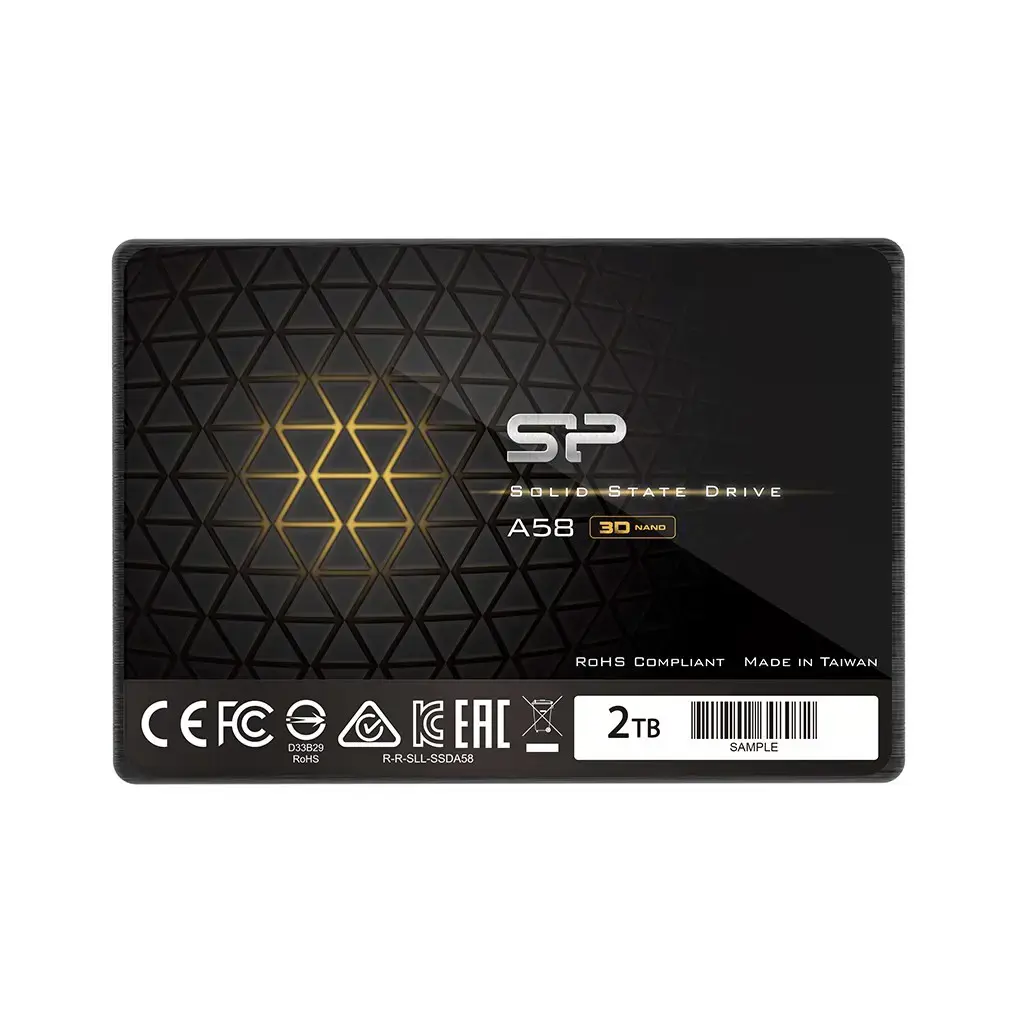 SSD diskas SILICON POWER SP002TBSS3A58A25 2 TB, 2.5", Serial ATA III