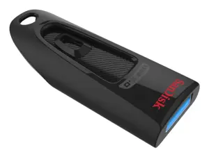 "SanDisk Ultra" 256 GB, USB 3.0 atmintinė, 130 MB/s skaitymo greitis; EAN:619659125974