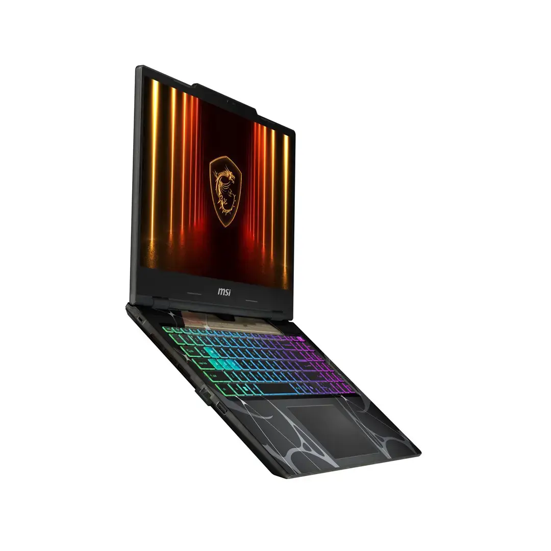 MSI Cyborg 15 B2RWFKG-038XPL Intel Core 7 240H Laptop 39.6 cm (15.6") Full HD 16 GB DDR5-SDRAM 512 GB SSD NVIDIA GeForce RTX 5060 Wi-Fi 6E (802.11ax) NoOS Black