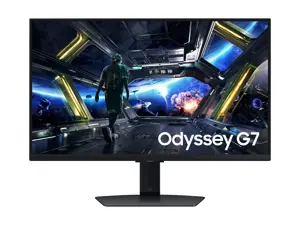 Samsung Odyssey G7 | S27DG702EU | 27 in | Fast IPS | 4K UHD (2160p) 3840 x 2160 at 144 Hz | 350 cd/…