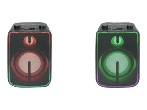 "Muse Bluetooth Party Box" garsiakalbis su akumuliatoriumi M-1802DJ 60 W, belaidis ryšys, juodas, "Bluetooth
