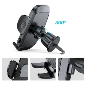Joyroom mechanical car phone holder for air vent black (JR-ZS259)
