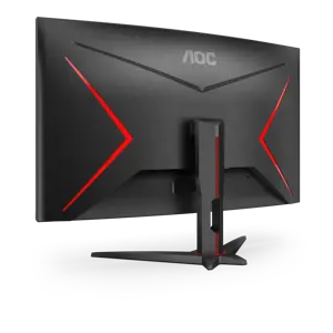 Monitorius AOC G2 C32G2ZE/BK, 80 cm (31.5"), 1920 x 1080 pixels, Full HD, LED, 1 ms, Black, Red