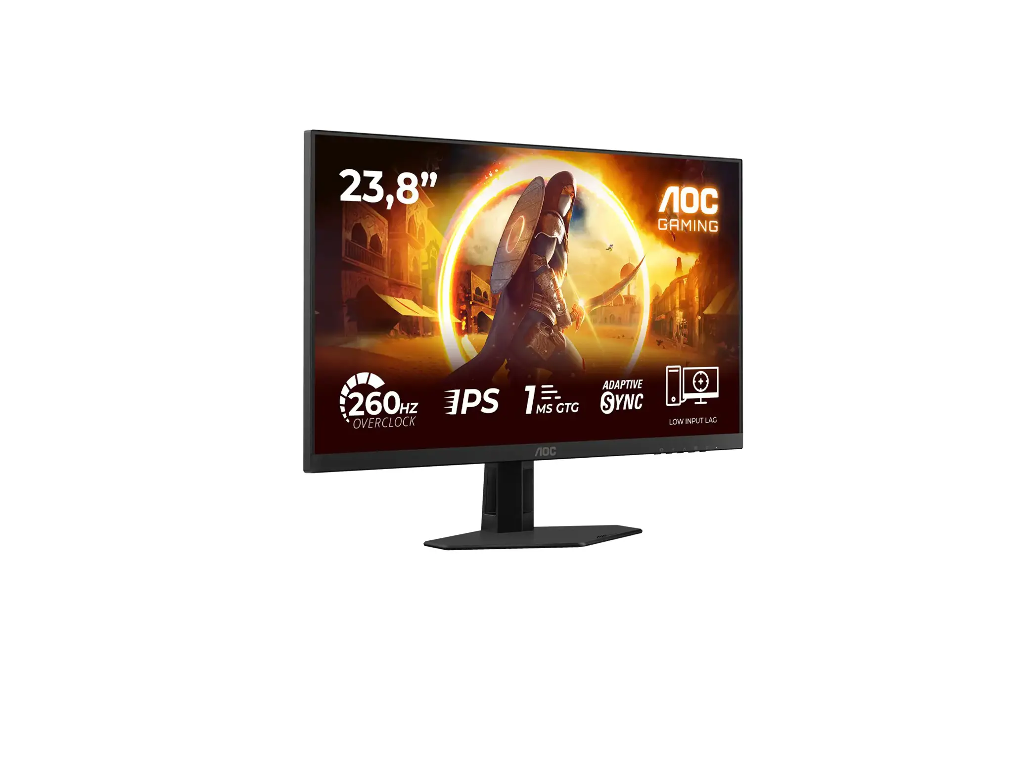 AOC 24G4ZRE | 24 " | Fast IPS | FHD | 16:9 | 240 Hz | 1 ms | 1920 x 1080 pixels | 300 cd/m² | HDMI ports quantity 2 | Black