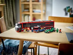 LEGO CITY 60445 F1 - Truck with RB20 & AMR24 F1 Cars