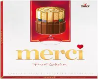 Saldainiai MERCI, dėžutėje 250 g