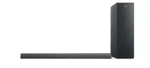 "Philips" TAB6305 Slim Sound Bar 2.1 CH belaidis žemų dažnių garsiakalbis, 2.1 kanalo, 140 W, Dolby…