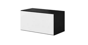 "Cama" pilnos spintos ROCO RO3 75/37/39 juoda/juoda/balta
