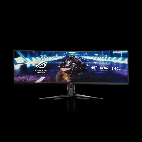 Monitorius ASUS XG49VQ 49inch Gaming monitor VA UWQHD 4ms up to 144Hz 3840x1080 450cd/m2 3Y
