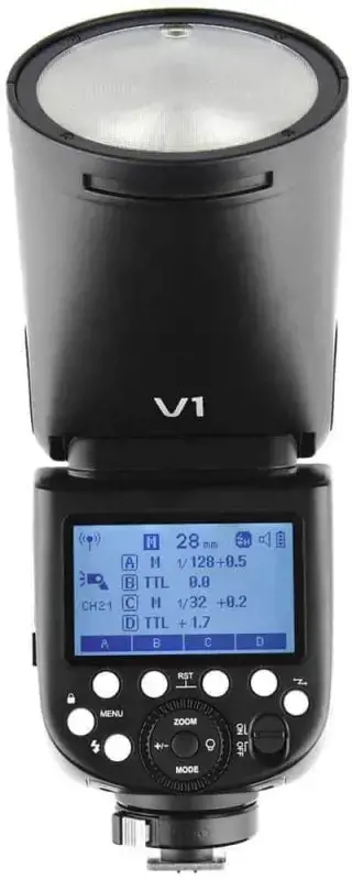 Godox V1s round head flash Sony