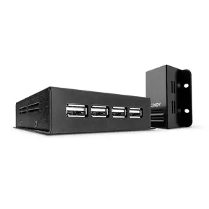 "Lindy" USB 2.0 Cat.5 ilgintuvas 50 m, maitinimas per RJ45, tinklo siųstuvas ir imtuvas, 50 m, 480 …