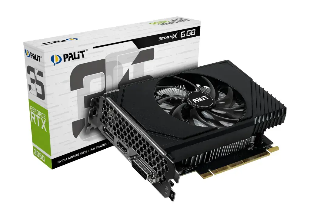 Vaizdo plokštė PALIT GeForce RTX 3050 6 GB, GDDR6, NE63050018JE-1072F