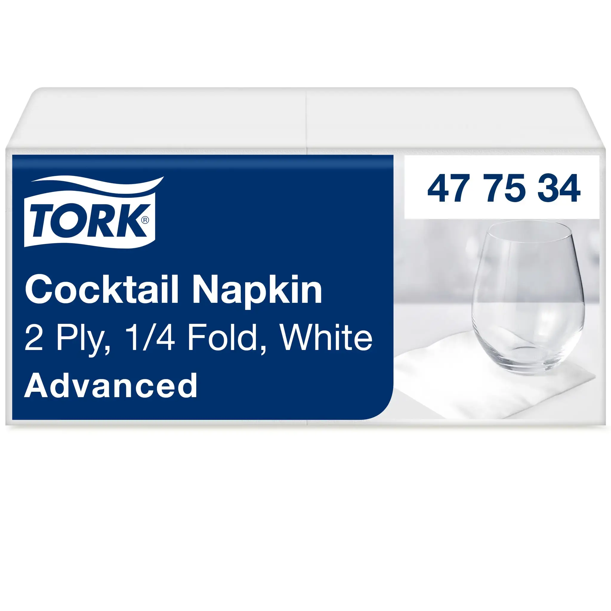 Servetėlės TORK 24 x 24 cm, (pak. 200 vnt.), 477534