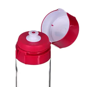 "Brita Vital", 600 ml, kasdieniam naudojimui, rožinis, skaidrus, vyriškas / moteriškas, atlenkiamas dangtelis, vienspalvis