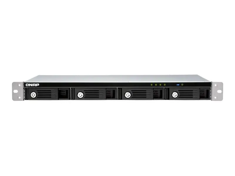 QNAP TR-004U, HDD/SSD korpusas, 2,5/3,5", "Serial ATA II", "Serial ATA III", 6 Gb/s, karšto keitimo, juodas, pilkas