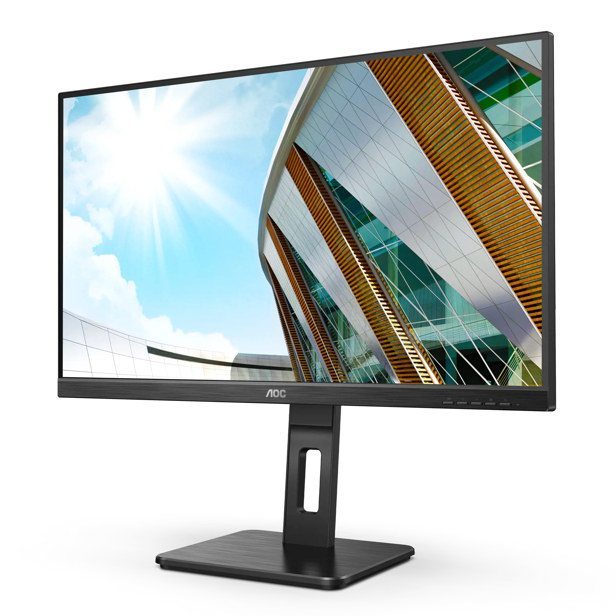 Monitorius AOC P2 Q27P2Q, 68.6 cm (27"), 2560 x 1440 pixels, Quad HD, LED, 4 ms, Black
