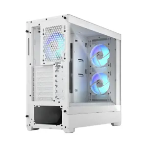 FRACTAL DESIGN "Pop Air RGB" baltas TG skaidrus atspalvis