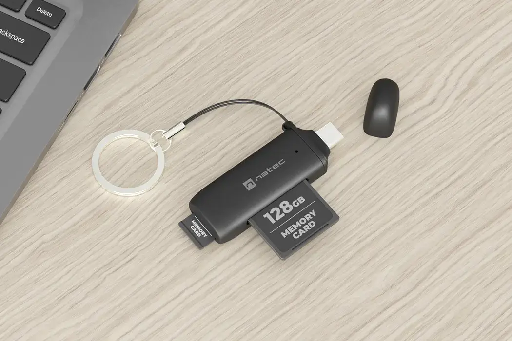 Natec Card Reader Scarab C DD/Micro SD USB 3.4 Gen | NCZ-2365