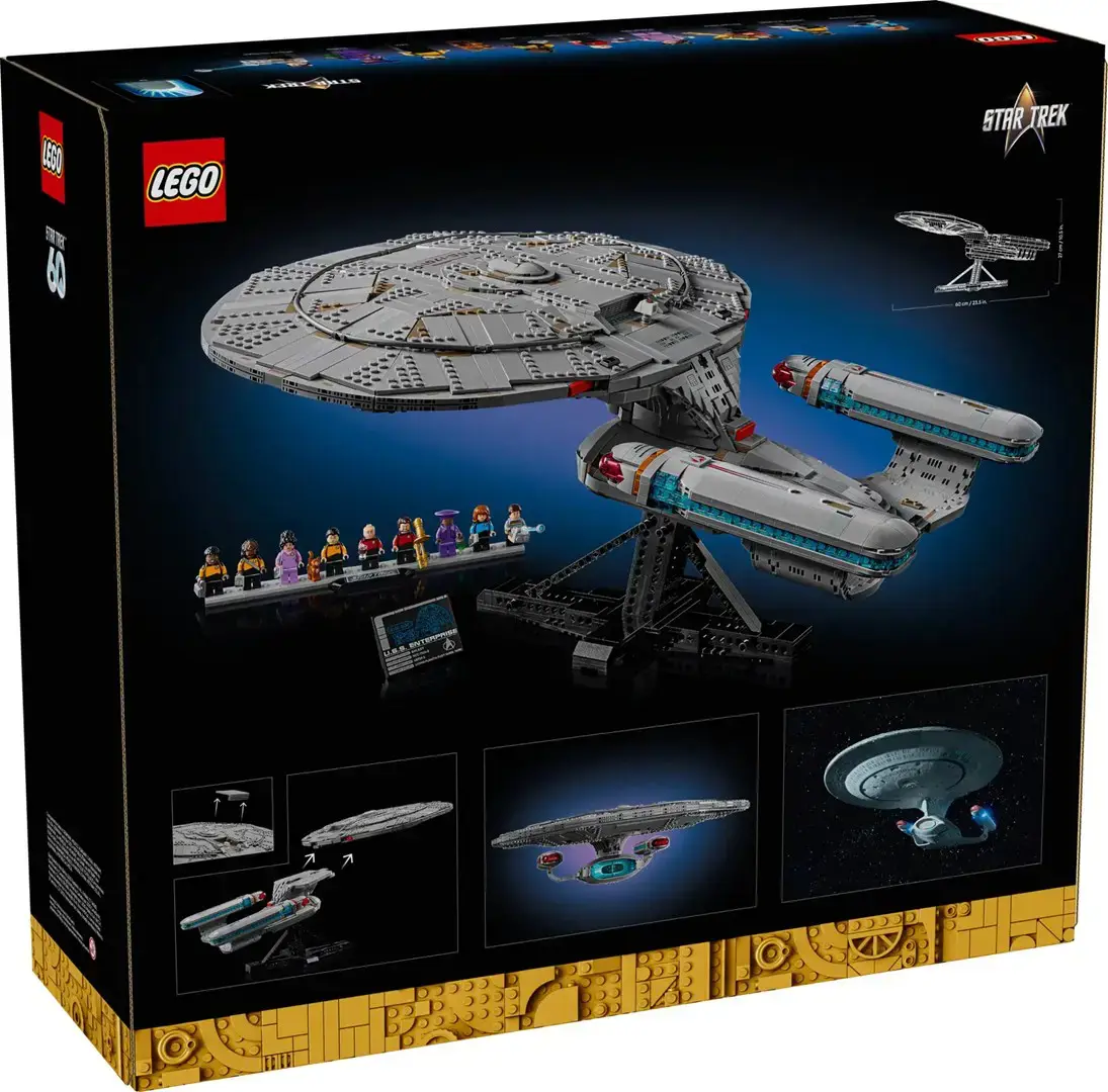 LEGO ICONS 10356 Star Trek: U.S.S. Enterprise NCC-1701-D