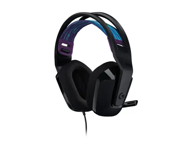 LOGITECH G335 laidinės žaidimų ausinės - BLACK - 3,5 MM