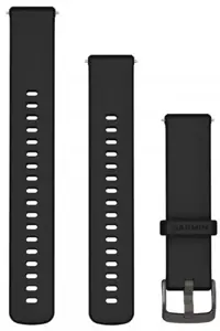Garmin watch strap Quick Release Silicone 18mm, black
