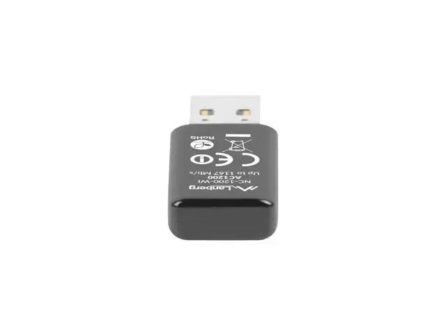 LANBERG NC-1200-WI Lanbergo adapteris NANO USB WiFi 300MBPS/ 867MBPS