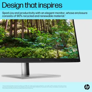 "HP E-Series E27k G5", 68,6 cm (27"), 3840 x 2160 taškų, "4K Ultra HD", 5 ms, juoda, sidabrinė