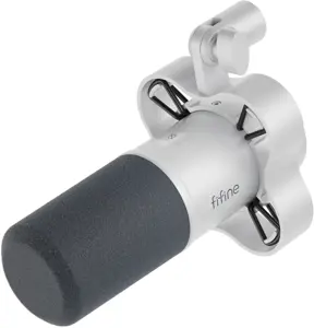 Fifine K688W dynamic microphone (white)