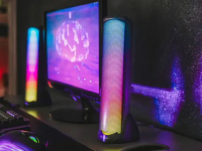 Tracer Sigma USB BT RGB 2-way Black Wired 10 W