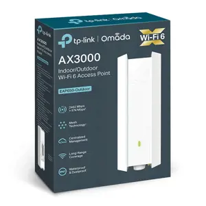 "TP-Link AX3000" AX3000 vidinis/vidinis "WiFi 6" prieigos taškas, 1000 Mbit/s, 10,100,1000 Mbit/s, IEEE 802.11a, IEEE 802.11ac, IEEE 802.11ax, IEEE 802.11b, IEEE 802.11g, IEEE 802.11n, IEEE 802.1x,..., 10/100/1000Base-T(X), 250 vartotojų, Multi User MIMO