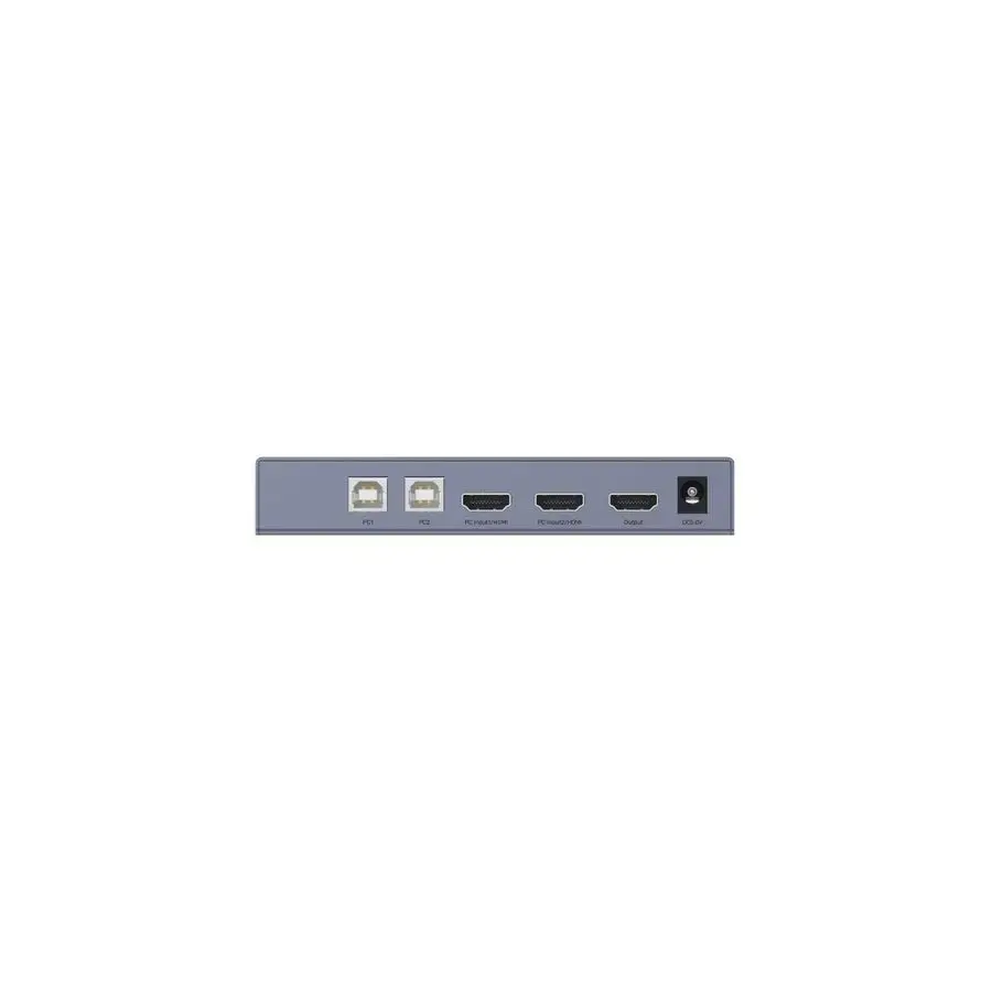 UNITEK KVM JUNGIKLIS 4K HDMI 2.0, 2 ĮĖJIMAI, 1 IŠĖJIMAS + USB