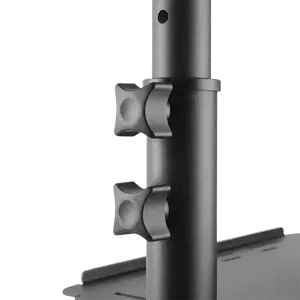 LOGILINK BP0069 LOGILINK - Plieninis reguliuojamas projektoriaus ir nešiojamojo kompiuterio vežimėlis