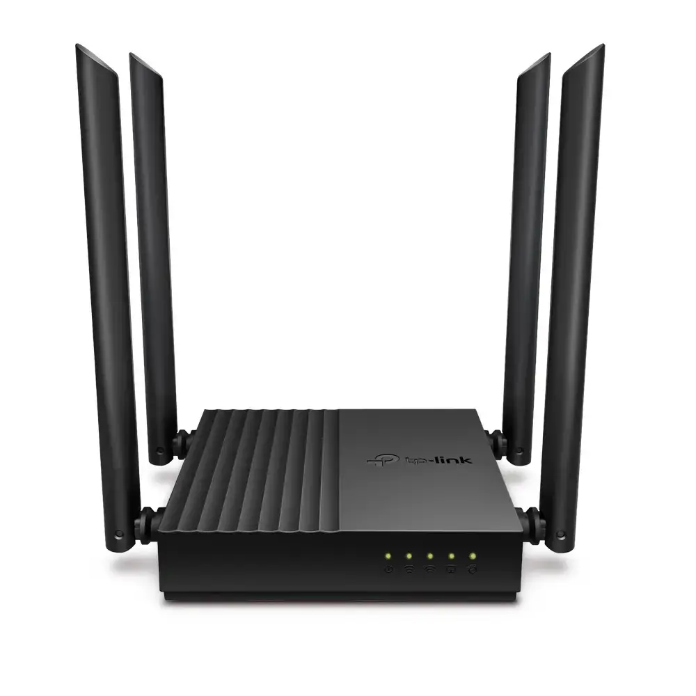 TP-Link Archer C64, Wi-Fi 5 (802.11ac), Dual-band (2.4 GHz / 5 GHz), Ethernet LAN, Black, Tabletop router