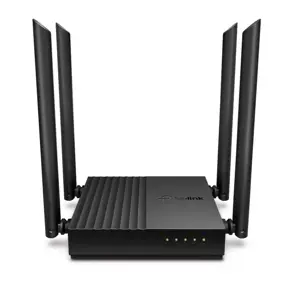 TP-Link Archer C64, Wi-Fi 5 (802.11ac), Dual-band (2.4 GHz / 5 GHz), Ethernet LAN, Black, Tabletop router