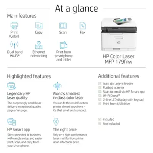 HP Color Laser MFP 179fnw