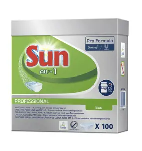 Sun Pro Formula 7522969, Dishwasher detergent + rinse aid + salt, Tablet, Universal, 79 mm, 195 mm,…