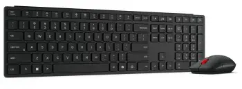 LENOVO WIRELESS MULTI-MODE PRO COMBO KEYBOARD AND MOUSE 6000 - U.S. ENGLISH WITH EURO SYMBOL AI