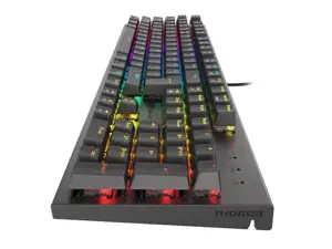 Genesis THOR 303, mechaninė žaidimų klaviatūra, RGB LED apšvietimas, JAV, juoda, laidinė, A tipo USB