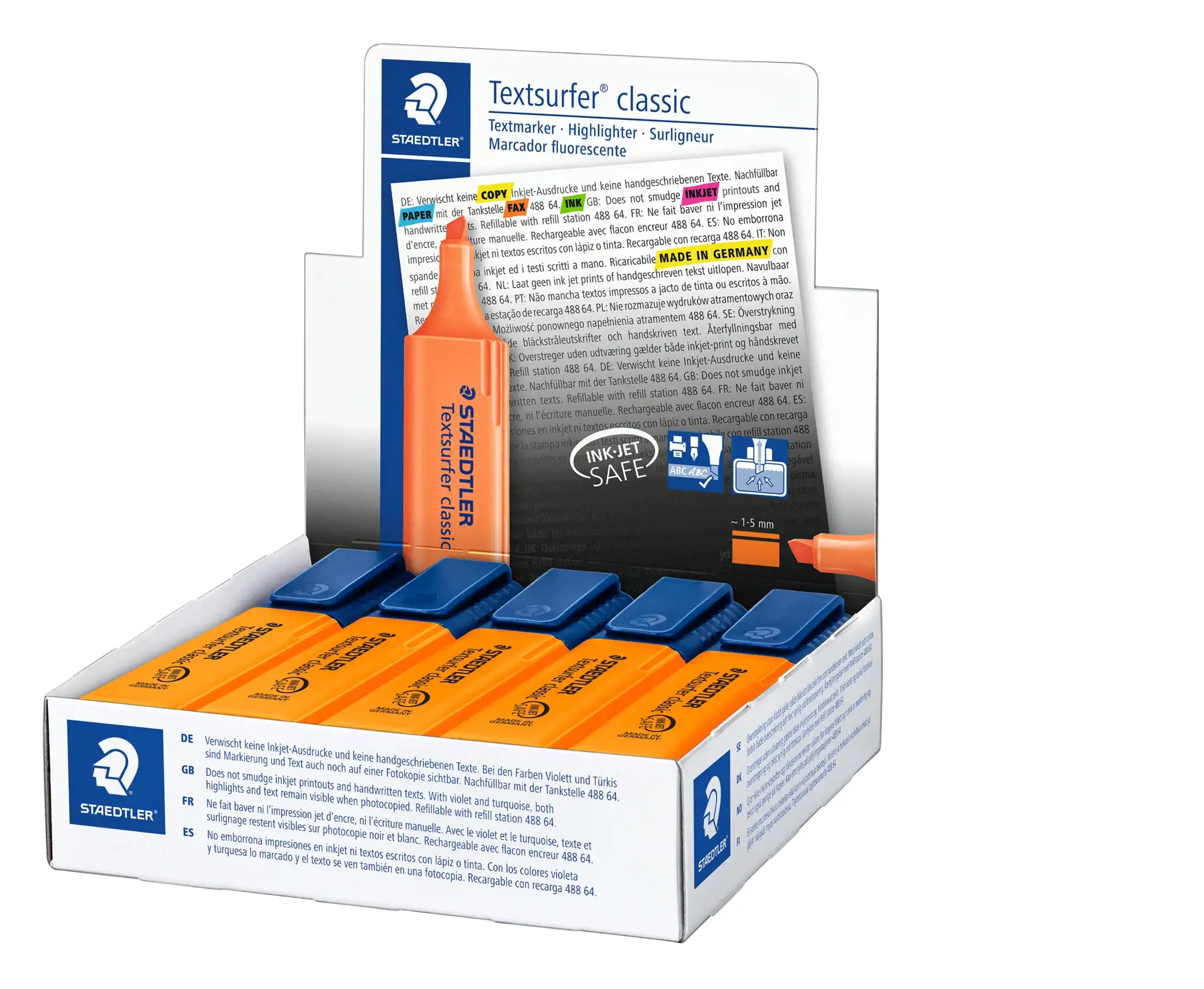 Teksto žymeklis STAEDTLER TEXTSURFER 364