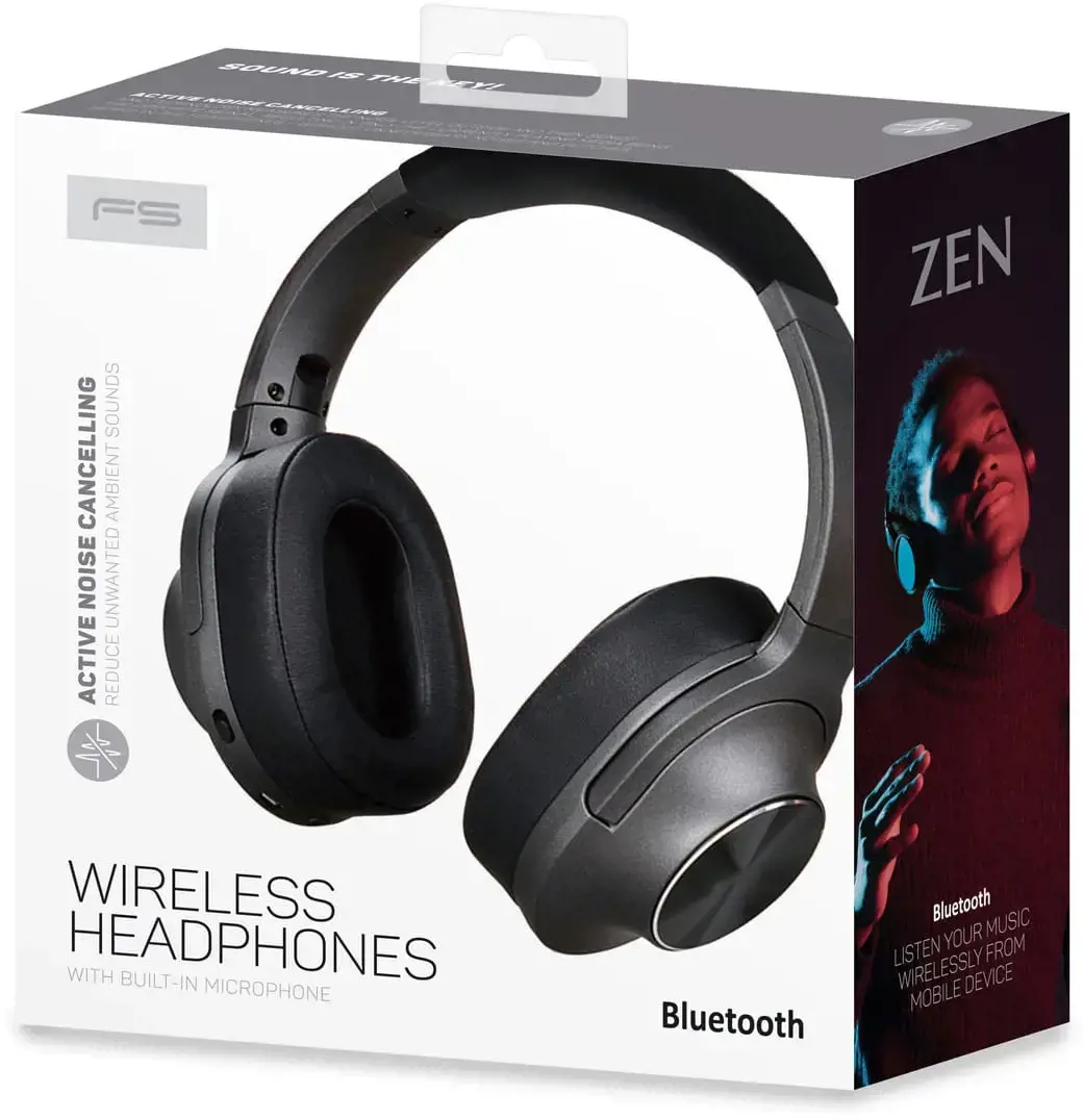 "Omega Freestyle" belaidės ausinės ZEN FH0930, pilkos spalvos