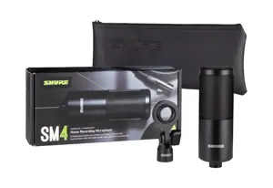 Shure SM4-K - condenser microphone, externally polarised