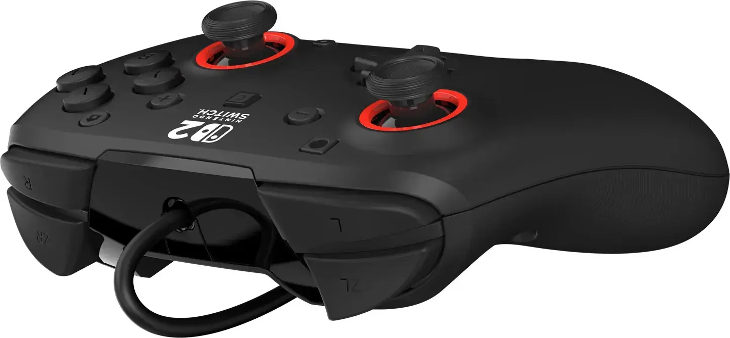 Turtle Beach wired controller Rematch Nintendo Switch 2, black