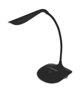 Led stalinė lempa Acrux juoda