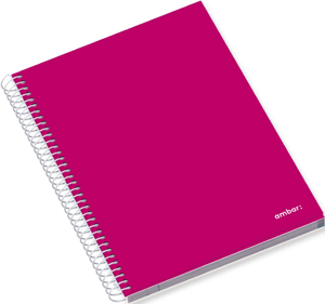A5 PP Cover 80F 70G Ambar School Sq